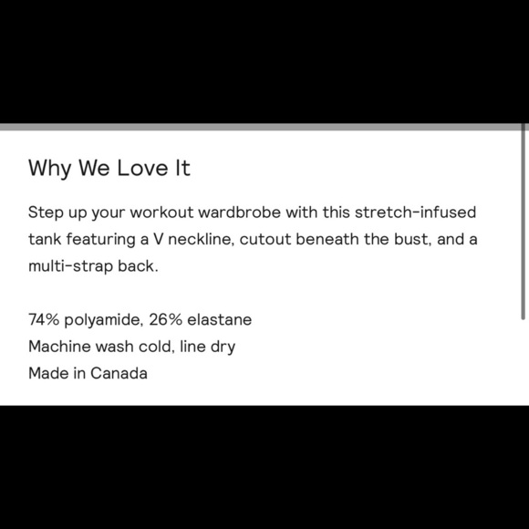 $128 Michi Medusa Black Tank Top in Black Small - Picture 4 of 6